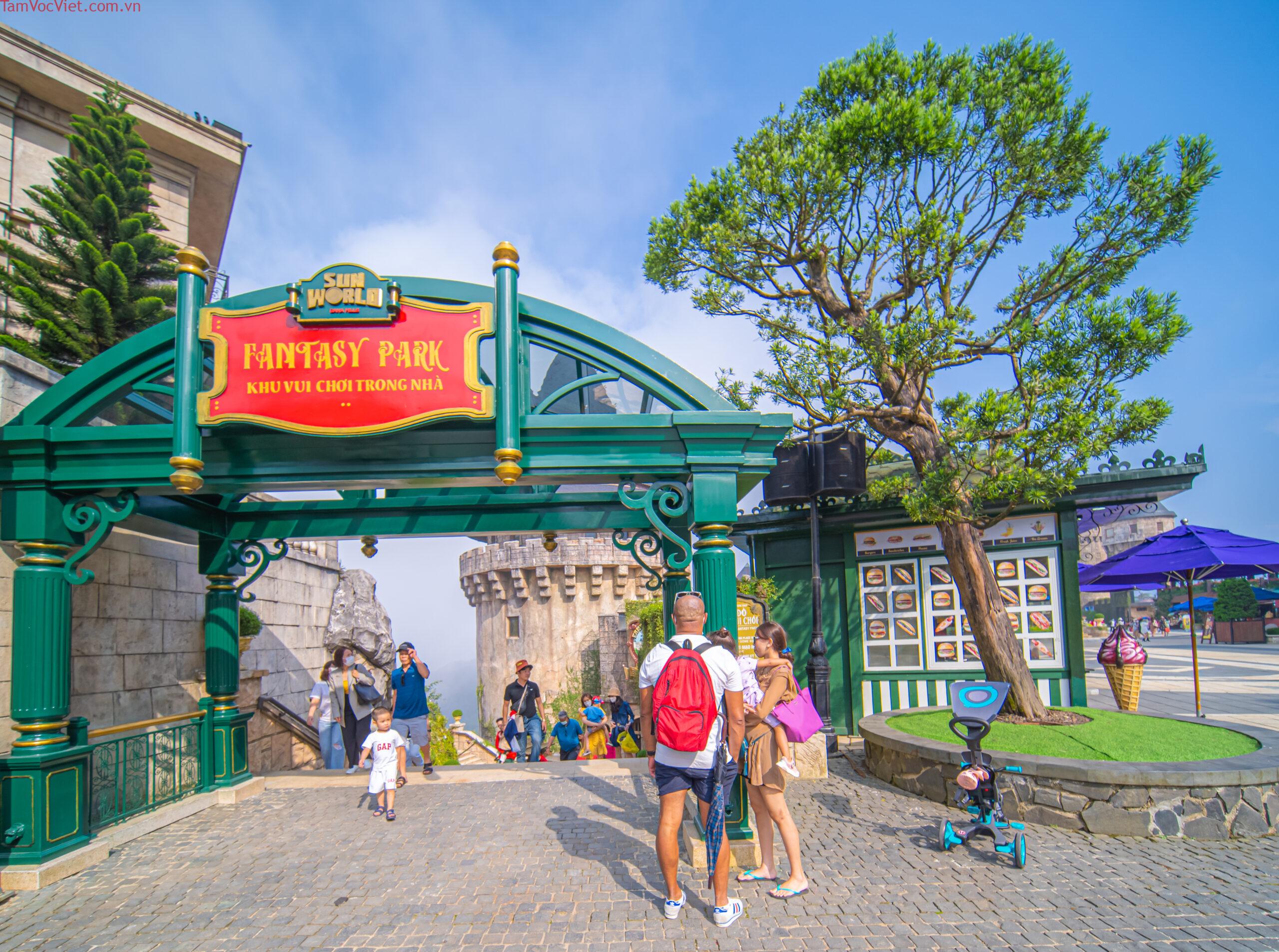 Khu vui chơi Fantasy Park – SUN WORLD BA NA HILLS