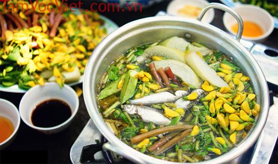 Lẩu cá linh bông điên điển Đồng Tháp | Yong.vn