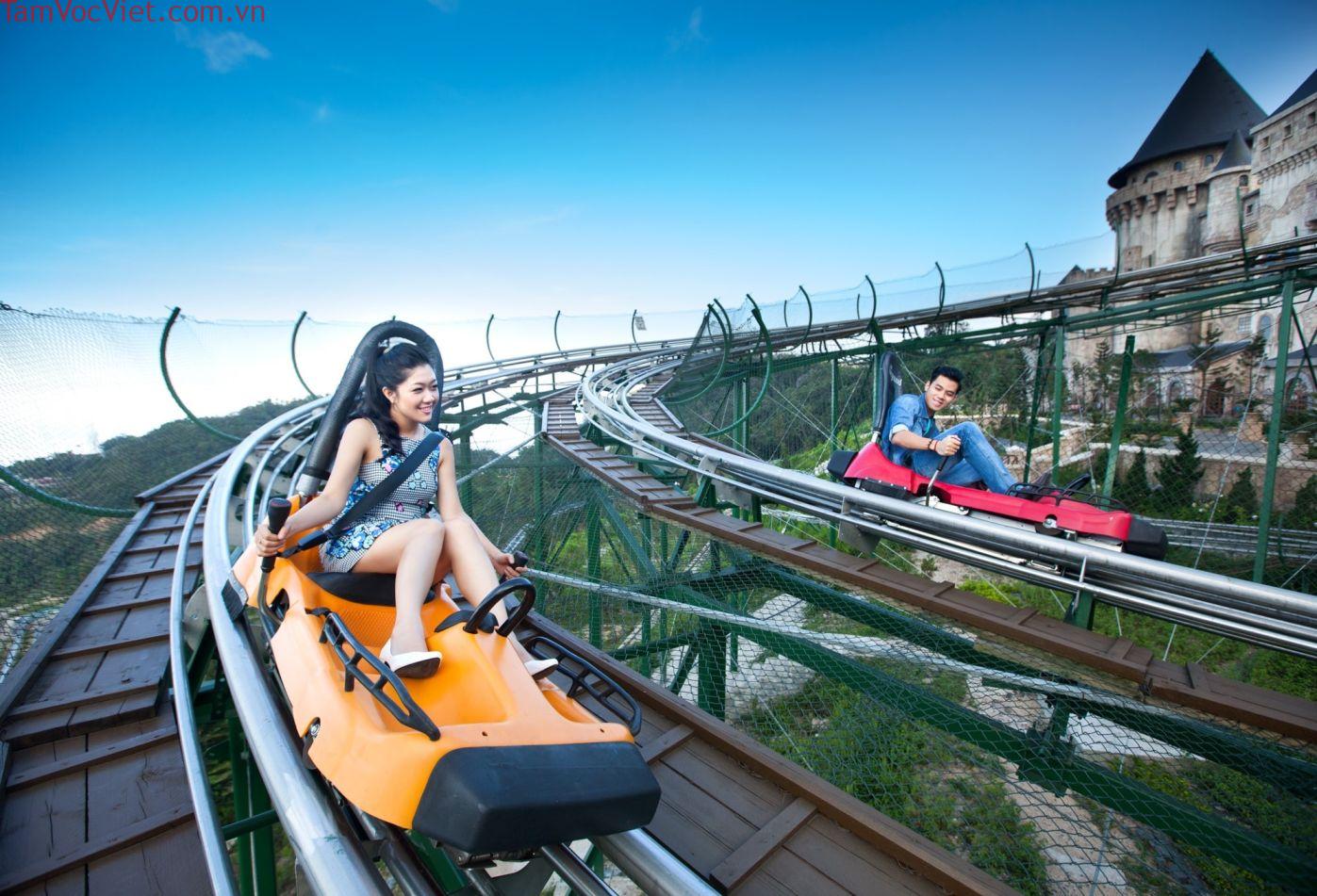 Phá đảo khu vui chơi Fantasy Park Bà Nà Hills từ A đến Z