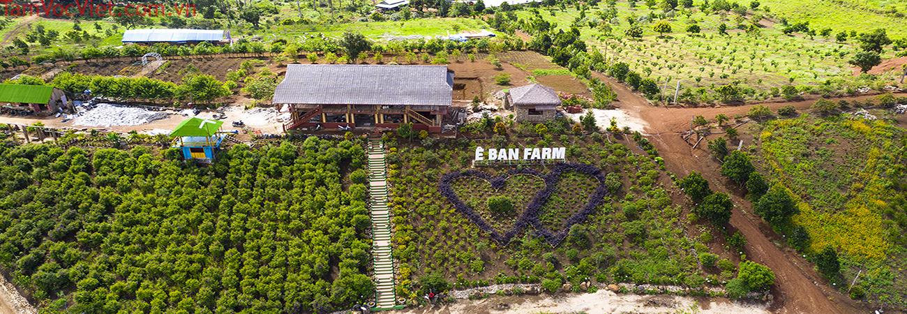 Ê Ban Farm, khu du lịch sinh thái kết hợp Farmstay gần Măng Đen