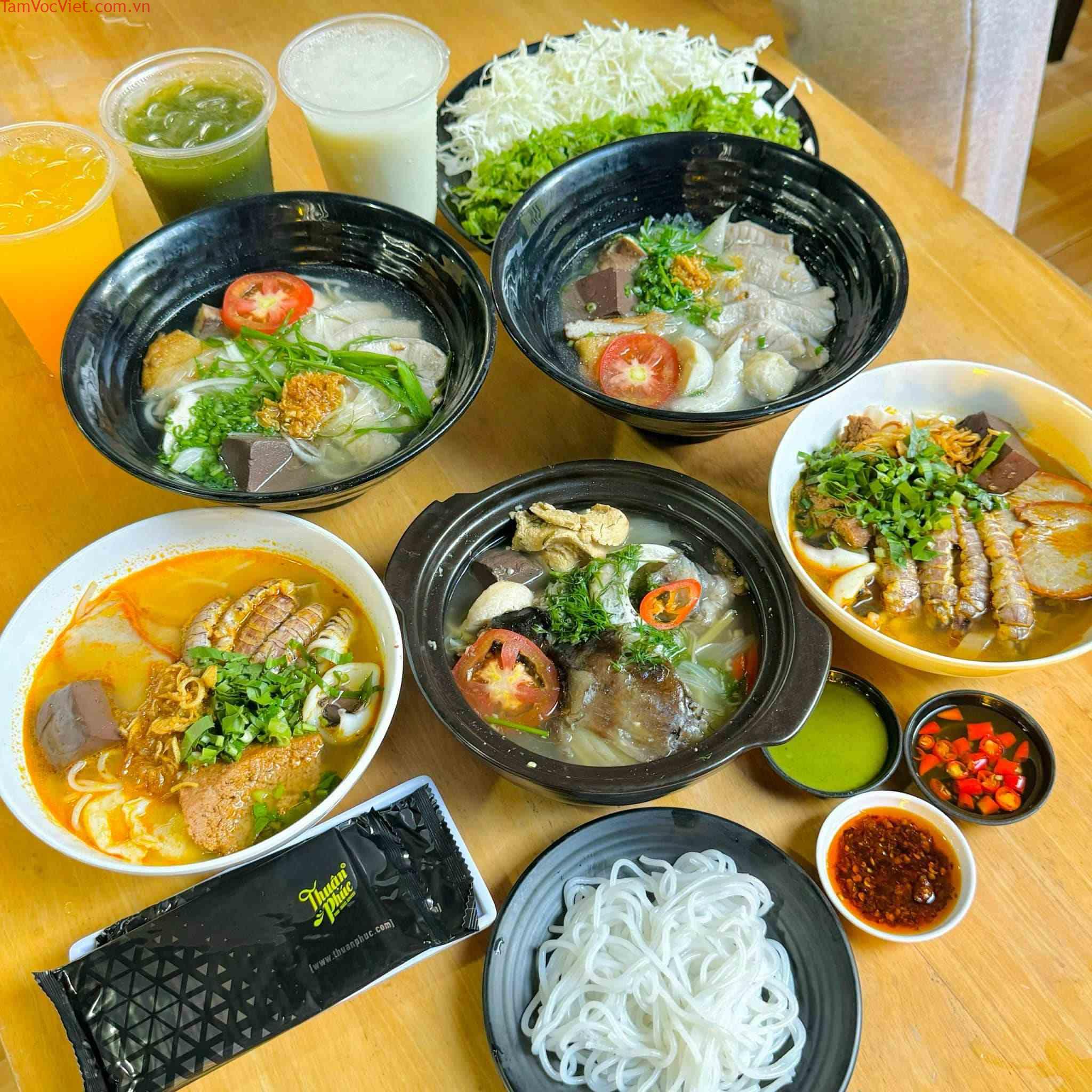 Quán ăn ngon Vũng Tàu bún riêu tôm Thuận Phúc