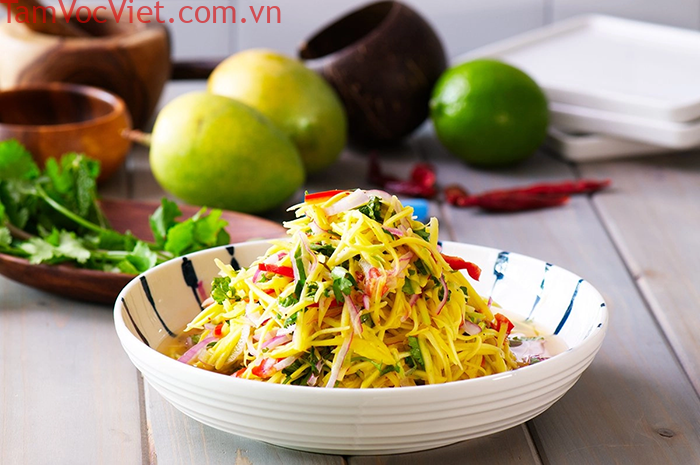 Gỏi xoài | 7 cách làm ĐƠN GIẢN thay đổi khẩu vị mỗi ngày