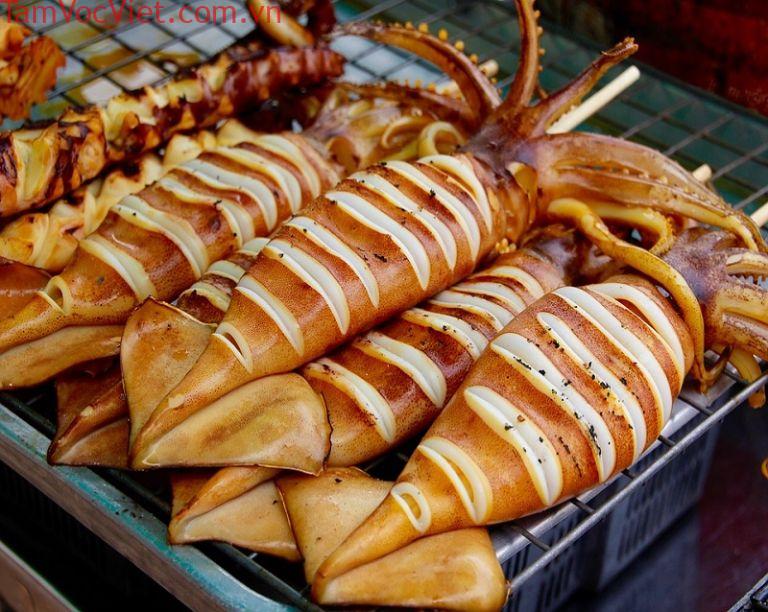 Mực Ống Nướng: TOP 3 Công Thức Nướng Mực Càng Ăn Càng Ghiền - haisan.online