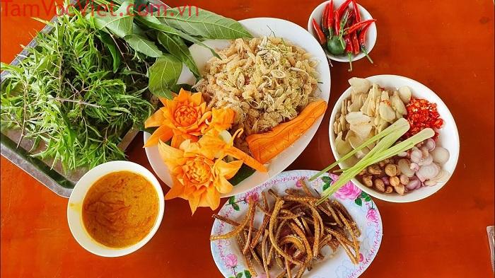Xuýt xoa mãi không thôi đặc sản gỏi cá nhệch Ninh Bình