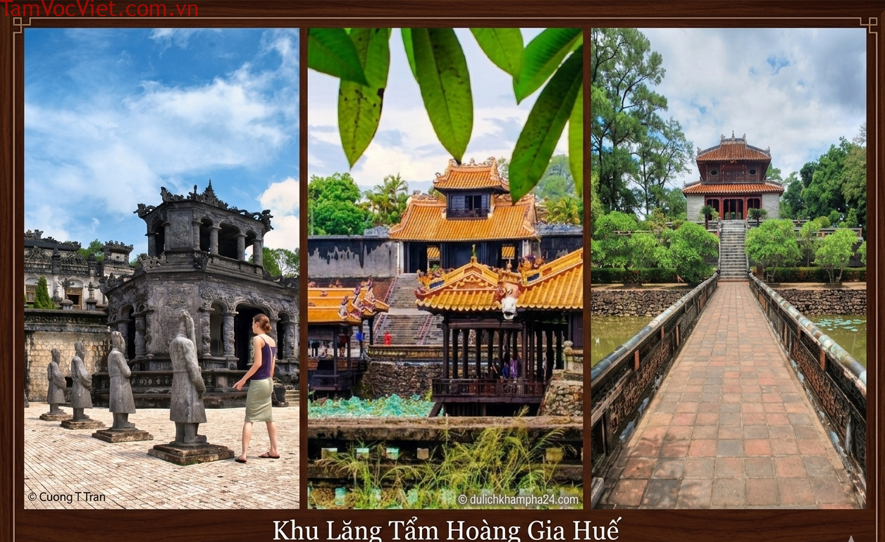 2. Lăng các vị vua triều Nguyễn