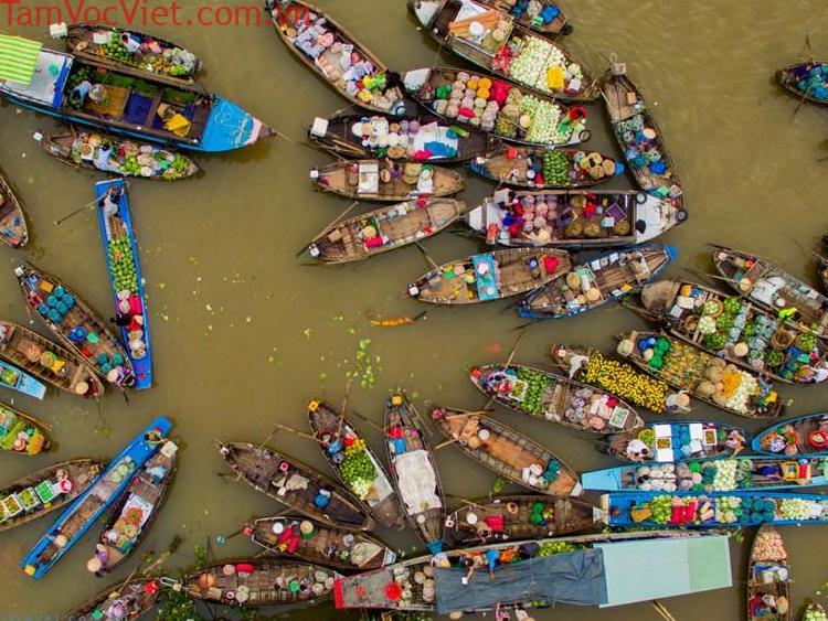 Chợ Nổi Long Xuyên - Nét Văn Hóa Độc Đáo Miền Sông Nước
