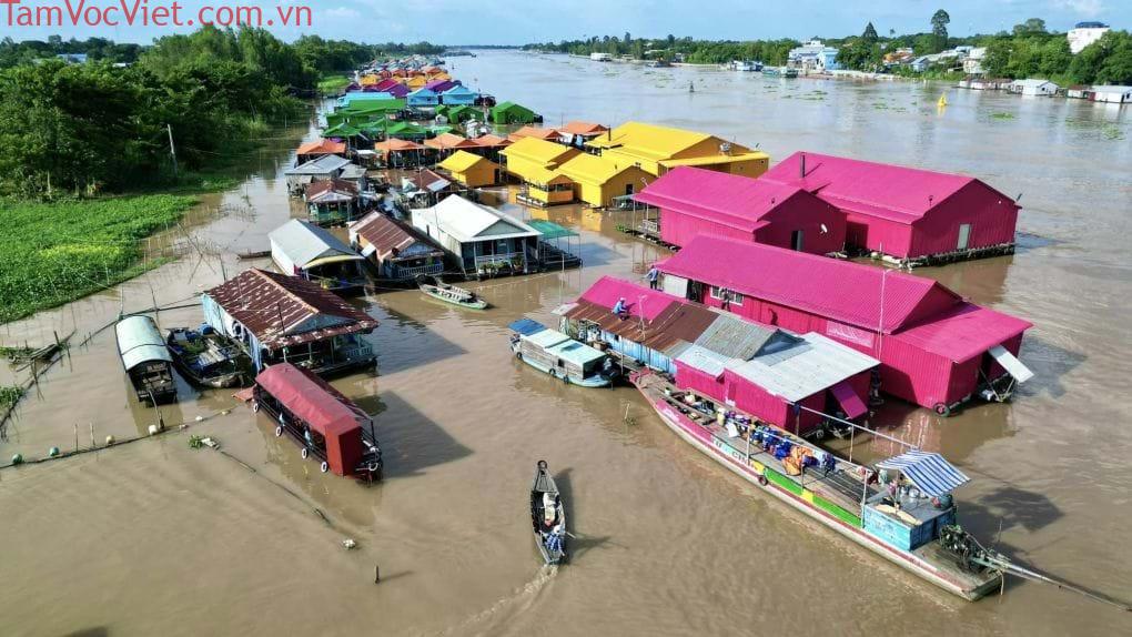 Làng nổi Châu Đốc – an cư trên sự bềnh bồng, lạc nghiệp trên sự lênh đênh