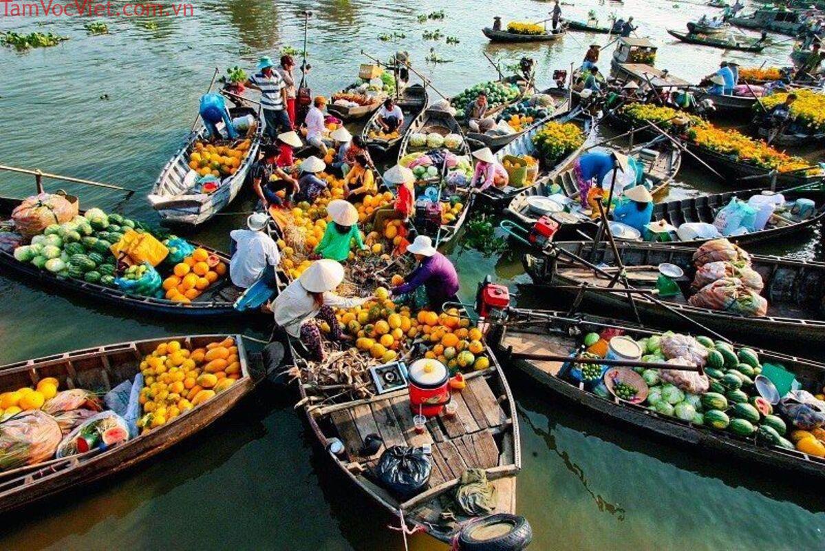 Chợ nổi Cái Răng - Nét văn hóa nơi miền Tây sông nước
