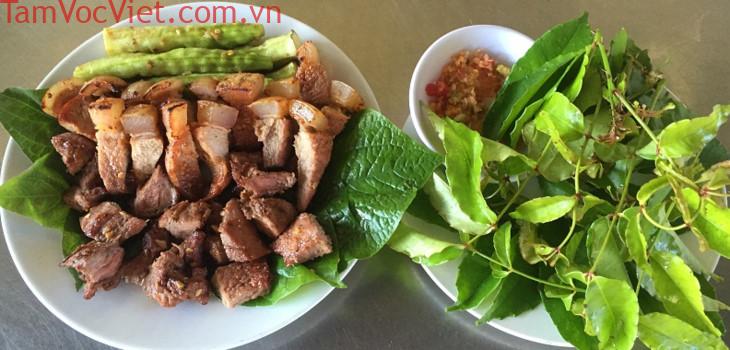 Thịt trâu lá Trơng – Món ăn đặc biệt của Quảng Trị