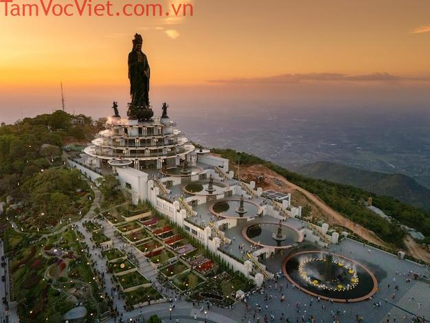 Premium Photo | View of Ba Den mountain tourist area Tay Ninh province ...