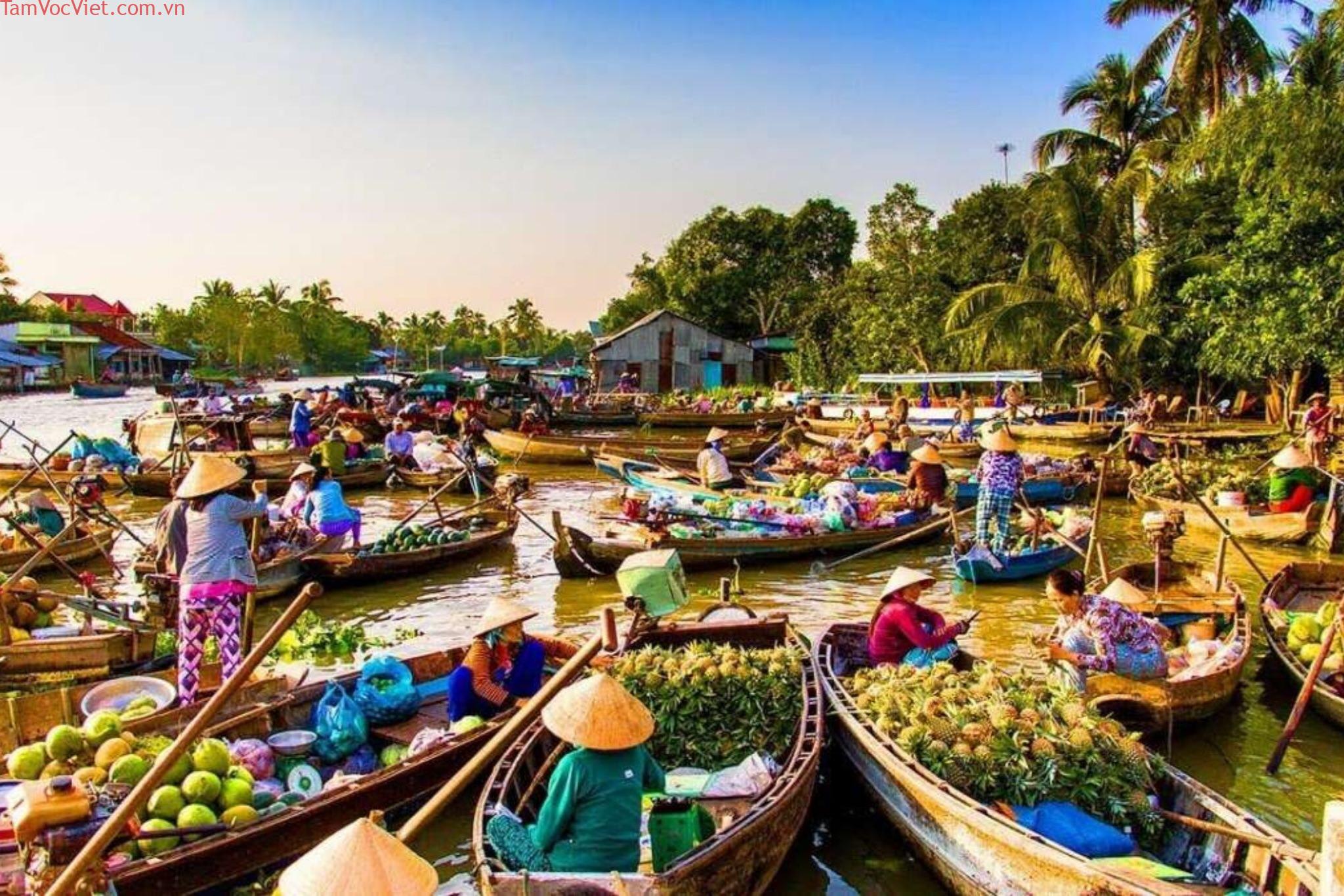 Về Cần Thơ đi chơi chợ nổi Cái Răng, du lịch cần thơ, annamtravel, tour ...