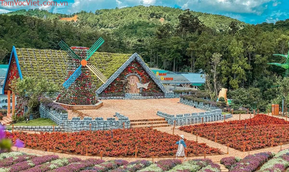 Fresh Garden Dalat – Vườn hoa khổng lồ khoe sắc rực rỡ giữa lòng Đà Lạt