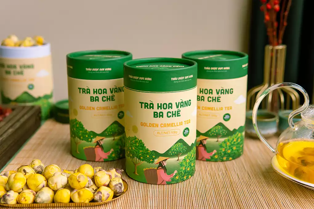 Bán Trà Hoa Vàng Cao Cấp Chính Gốc Ba Chẽ Quảng Ninh