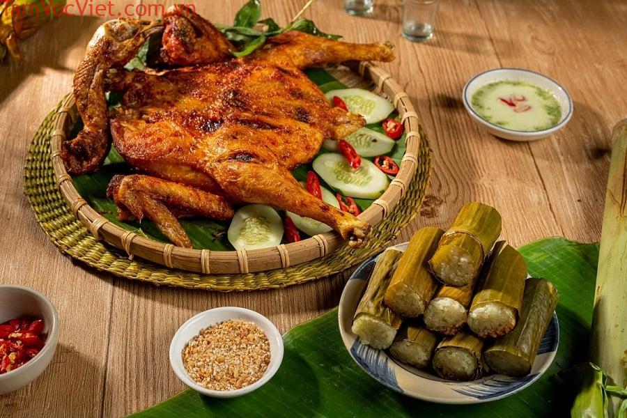 Gà nướng cơm lam Đà Lạt - TOP 20 quán ngon đáng thử NHẤT