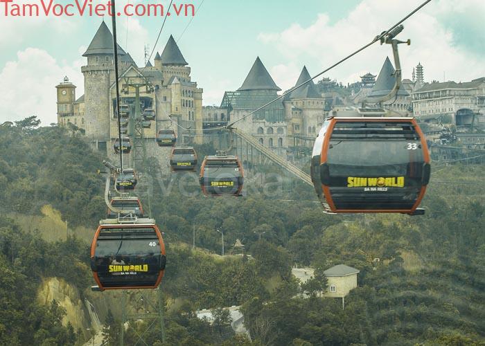 Cáp treo Bà Nà Hills dẫn dầu top 9 cáp treo tuyệt vời nhất thế giới