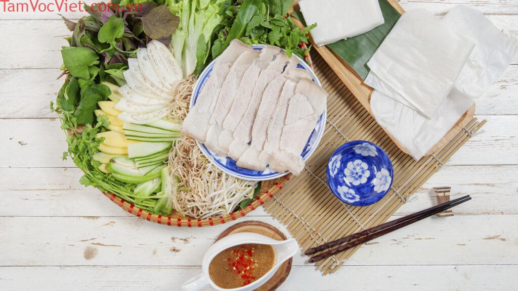 Bánh Tráng Cuốn Thịt Heo or Pork rice paper roll - Cổng thông tin du lịch thành phố Đà Nẵng