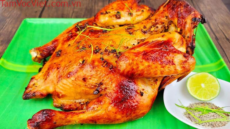Gà nướng mắc khén