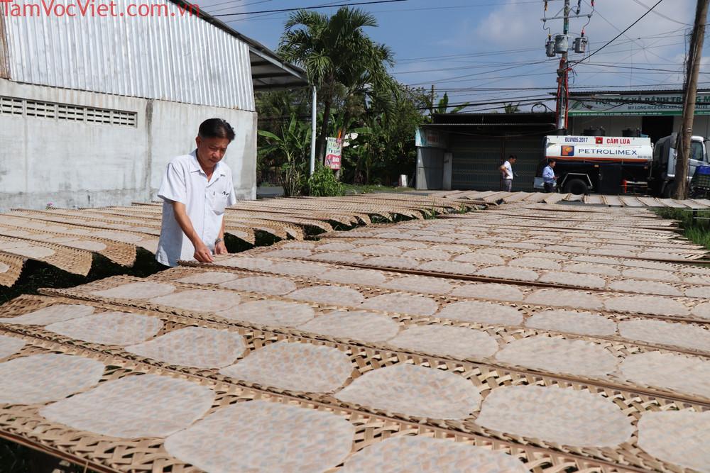 Mỹ Lồng - Làng nghề bánh tráng hơn 100 năm tuổi vào Xuân | Báo ảnh Dân tộc và Miền núi