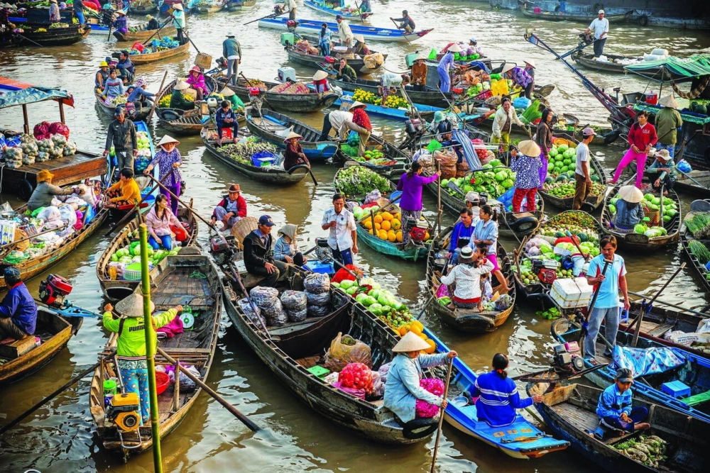 Chợ nổi Cà Mau nét văn hóa sông nước đặc trưng miền cực Nam