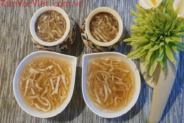 Món ngon đảo Phú Quý - Chè rau câu chân vịt