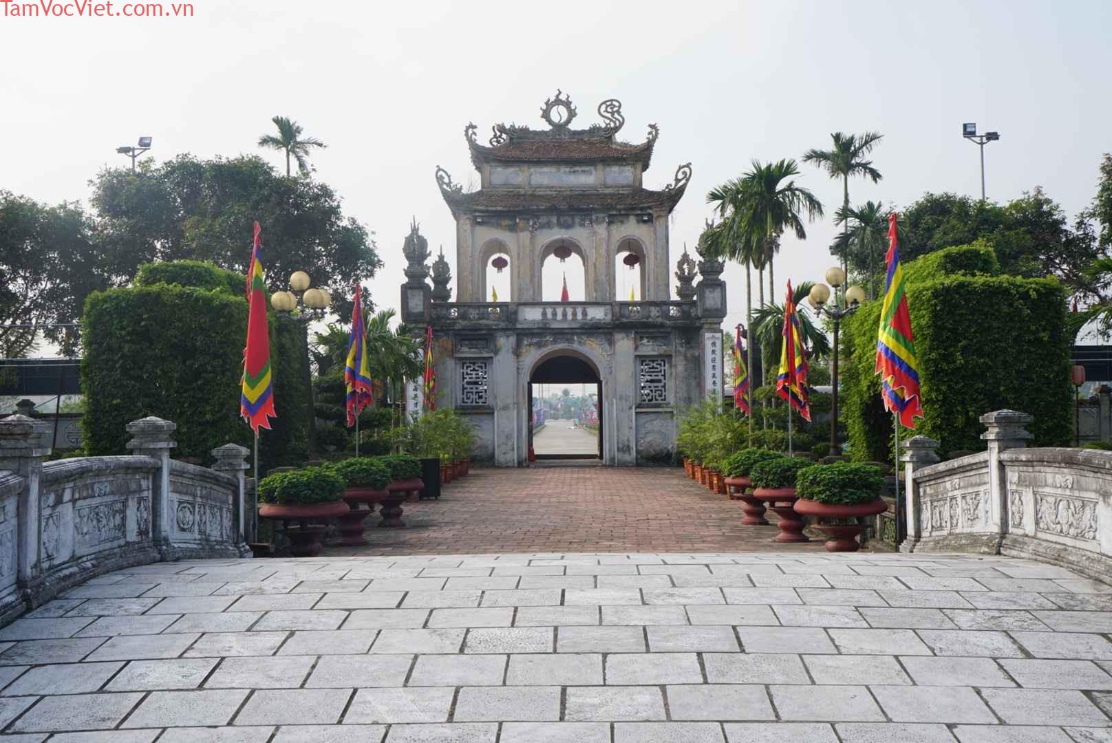 Vị trí Văn miếu Mao Điền