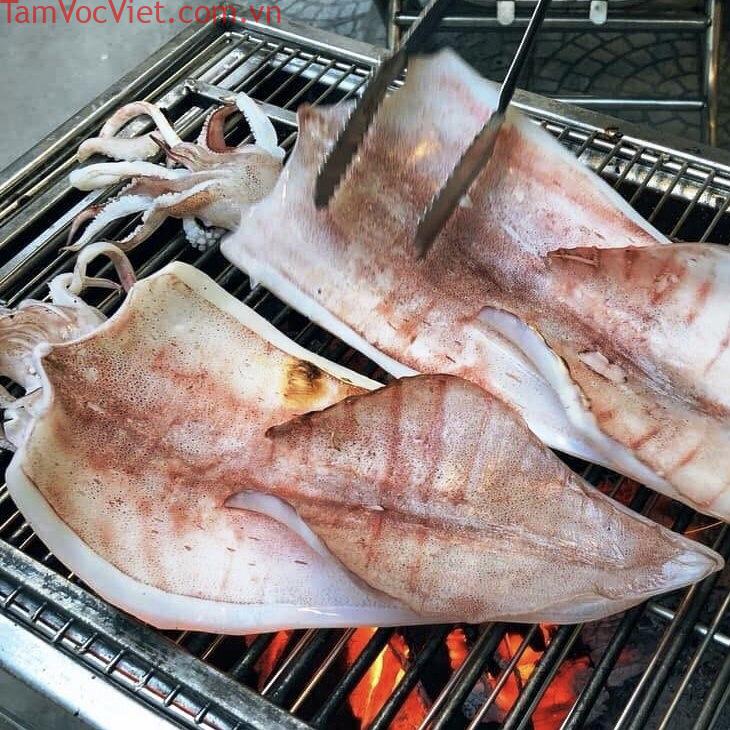 Mực một nắng loại 1, giá mực ống 1 nắng tại TpHCM