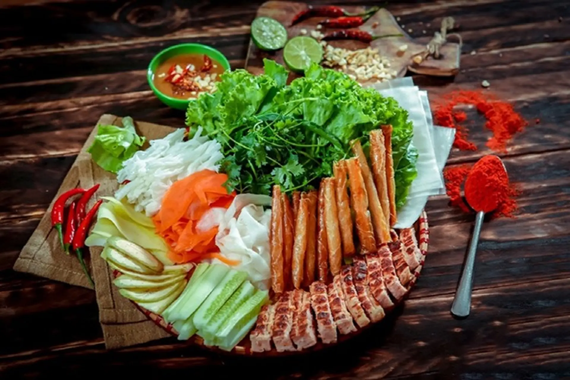Cách làm nem nướng Nha Trang với nồi chiên không dầu cực dễ