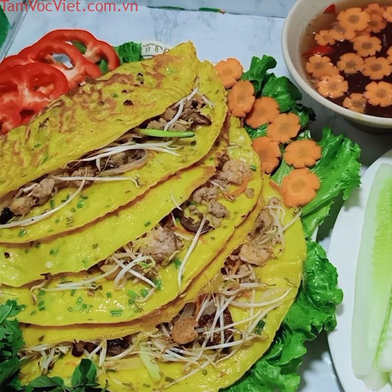 2 cách làm bánh xèo miền Bắc thơm ngon giòn rụm chuẩn vị dễ làm tại nhà