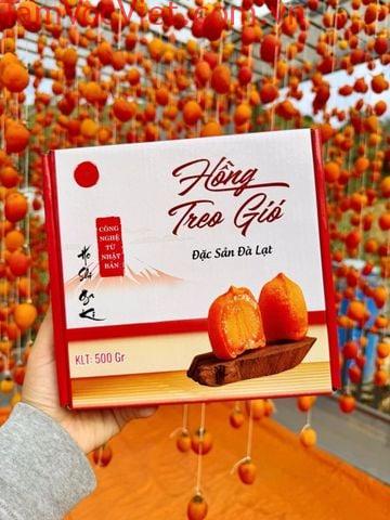 Hồng Treo Gió Cầu Đất Đà Lạt [kèm hộp] - Hồng Treo Gió 25 ngày | 500gr –  tiemanhadalat