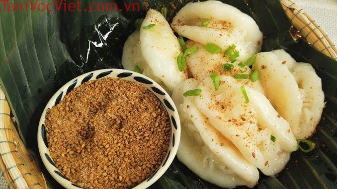 Xôi bánh dày xứ Huế - Món ăn gắn liền với những năm tháng tuổi thơ