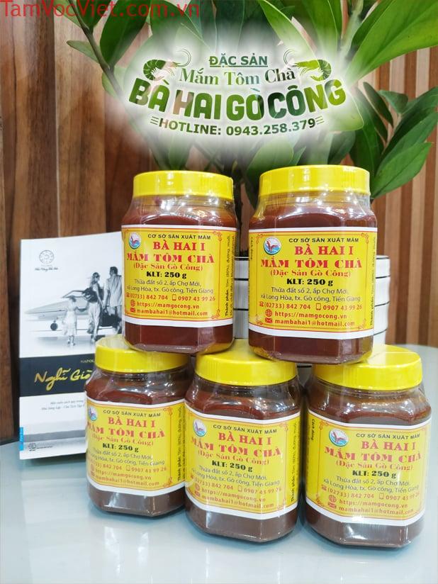 Mắm tôm chà Bà Hai Gò Công - hủ 250gr