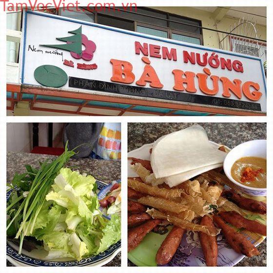 Món nem nướng Đà Lạt, hương vị dân dã giữa lòng phố núi