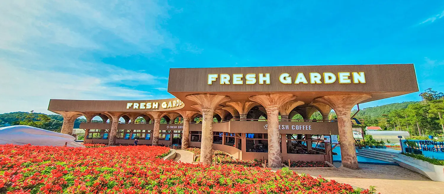 Khu du lịch Fresh Garden Đà Lạt điểm check in "Triệu like" - Let's Fly Travel